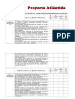 Instrumento para El Diagnóstico de La Capacidad Profesional Docente de Un Centro. Proyecto Atlántida.