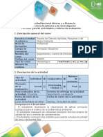 Rubrica de Evaluacion - Tarea 3 - Realizar Cuadro Con Respuesta A Los Cinco Ítems y Modelamiento en Screen View