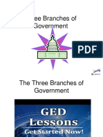 The Three Branches of Government