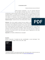 O Mercado Da Arte. MOULIN, Raymonde - Resumo. OLIVEIRA, Emerson D. G PDF