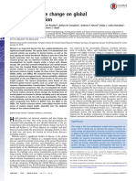 Impact of Climate Change On Global Malaria Distribution: A B C D e F