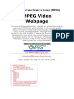 Moving Picture Experts Group (MPEG)