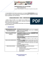 Foca No Resumo Responsabilidade Civil Do Estado1 PDF