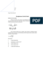 Merangkum Tentang Listrik Statis PDF