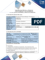 Guía de Actividades y Rúbrica de Evaluación - Fase 4 - Caracterizar El Transporte en Una Empresa