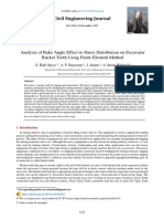 Analysis of Rake Angle Effect To Stress Distributi PDF