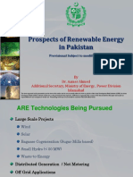 Prospects of Renewable Energy in Pakistan