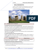 Chapter 1 Measurements