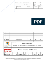 Technical Description of GT#6 - HRSG