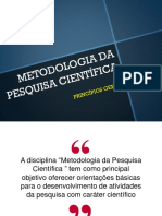 Metodologia Da Pesquísa Científica