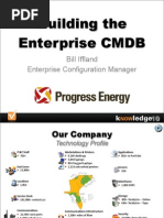 Building An Enterprise CMDB For ITSM-Progress Energy