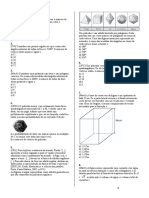 Revisão de Geometria Espacial