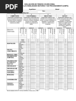 Evaluacion de Habilidades Motoras y Procesamiento AMPS