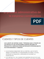 Proceso Administrativo de La Empresa Constructora