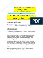 La Foi en Jésus-Christ - Pour Quoi Faire