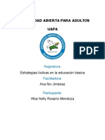 Trabajo Final de Estrategia Ludica en La Educacion Basica