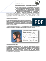 Tema 3 Instrumentos de Investigación Cerebral, Tecnicas de Neuroimagen