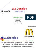 MC Donald: I'm Lovin' It