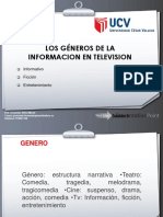 Los Géneros de La Información en Televisión (Taller de Periodismo Televisivo)