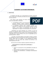 Taller Habilidades y Actitudes Personales PDF