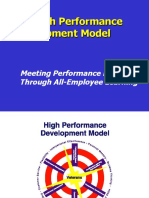 The High Performance Development Model