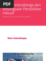 Dasar Antarabanga Dan Kebangsaan Pendidikan Inklusif