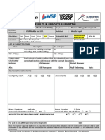 Test Results & Reports Submittal