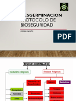 Desgerminacion y Bioseguridad