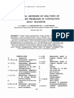 Analytical Methods of Solution of Conjugated Problems in Convective Heat Transfer