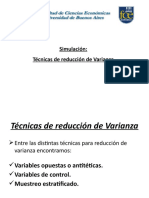 Tecnicas de Reduccion de Varianza