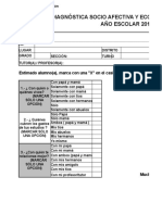 FICHA Diagnostico Socio Afectivo IIEE 2018