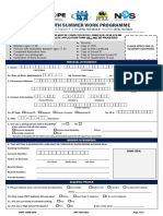 HOPE YSWP 2018 Application Form