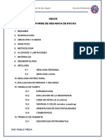 Informe Mecanica de Rocas