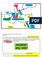 Greece Study Guide Answer Key