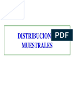 Distribuciones de Muestreo