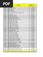 Precios de Teoma