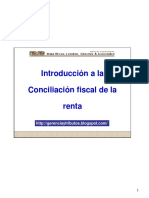 Conciliacion Fiscal de La Renta 