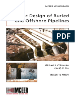 Seismic Design of Buried and Offshore Pipelines