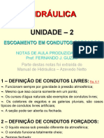 Unidade 2 - Condutos Forçados - Alunos 2018 PDF