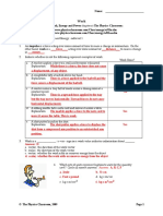 Work Packet Solutions PDF