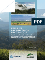 Cartilla Paisaje Productivo Protegido Ledesma 1 1 Fund Proyungas