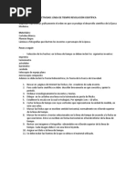 Guia Pasos de La Confección Linea de Tiempo Revolución Cientifica.