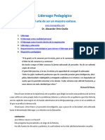 Liderazgo Pedagogico - El Arte de Ser Un Maestro Exitoso