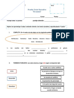 Prueba Texto Narrativo