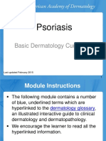 Psoriasis: Basic Dermatology Curriculum