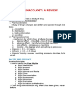 Pharmacology: A Review