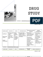 Drug Study: Classification: ANTI-INFECTIVES-Quinolones