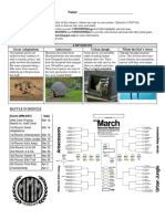 DB 2018 March Mammal Madness