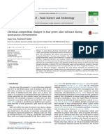 Composición Química de Aceitunas Durante La Fermentacion