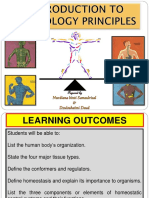 Chapter 1.0 Introduction To Physiological Principles